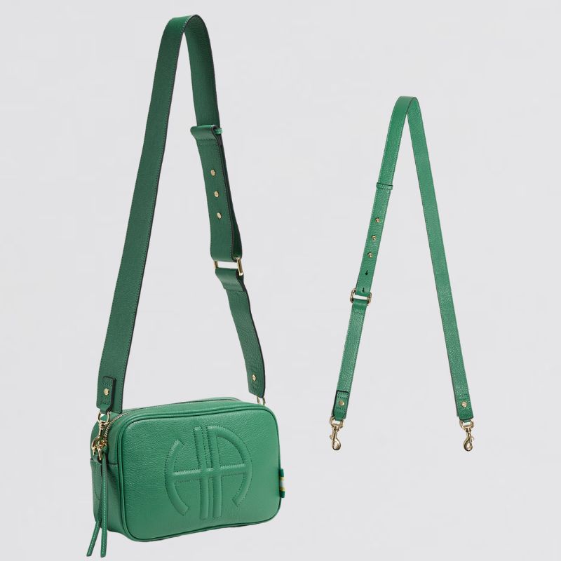 Bundle: Milano Shoulder Bag - Green (2 Straps)