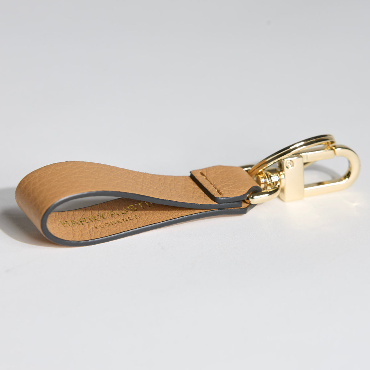 Capri Key Chain Tan
