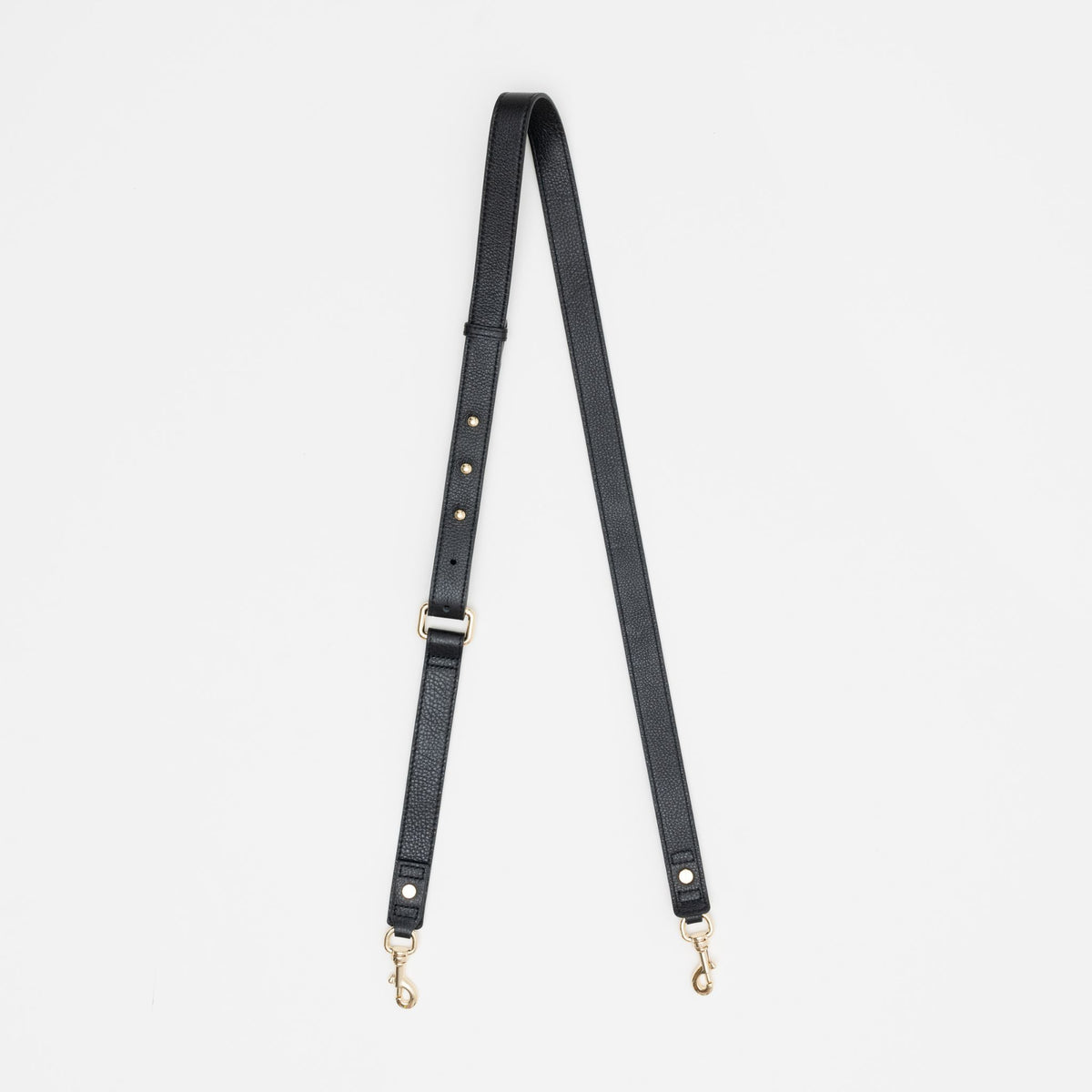 Bundle: Milano Shoulder Bag - Black (2 Straps)