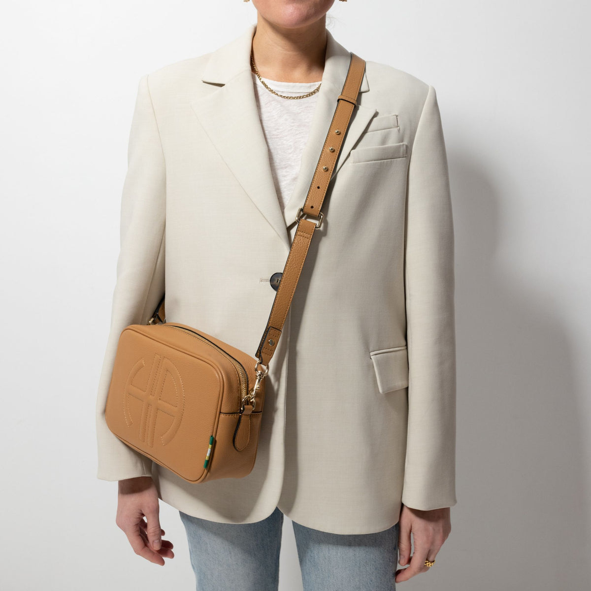 Bag Shoulder Strap 25mm - Tan