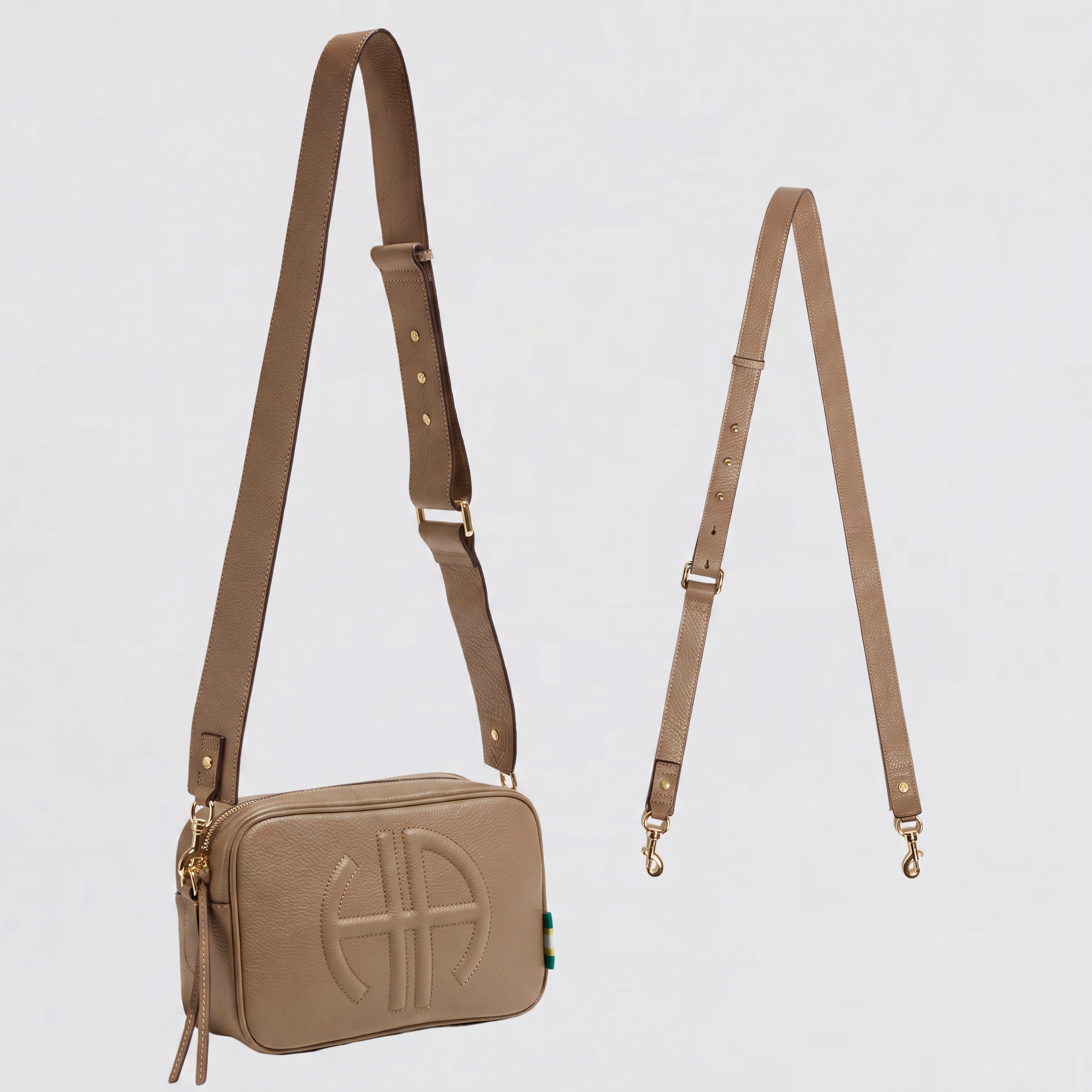 Bundle: Milano Shoulder Bag - Latte (2 Straps) Secondary image