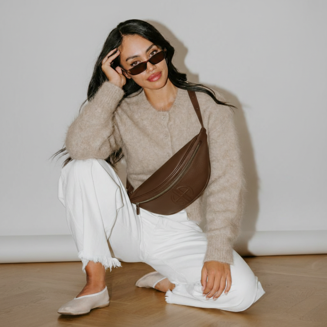 Venice Bum Bag Chocolate