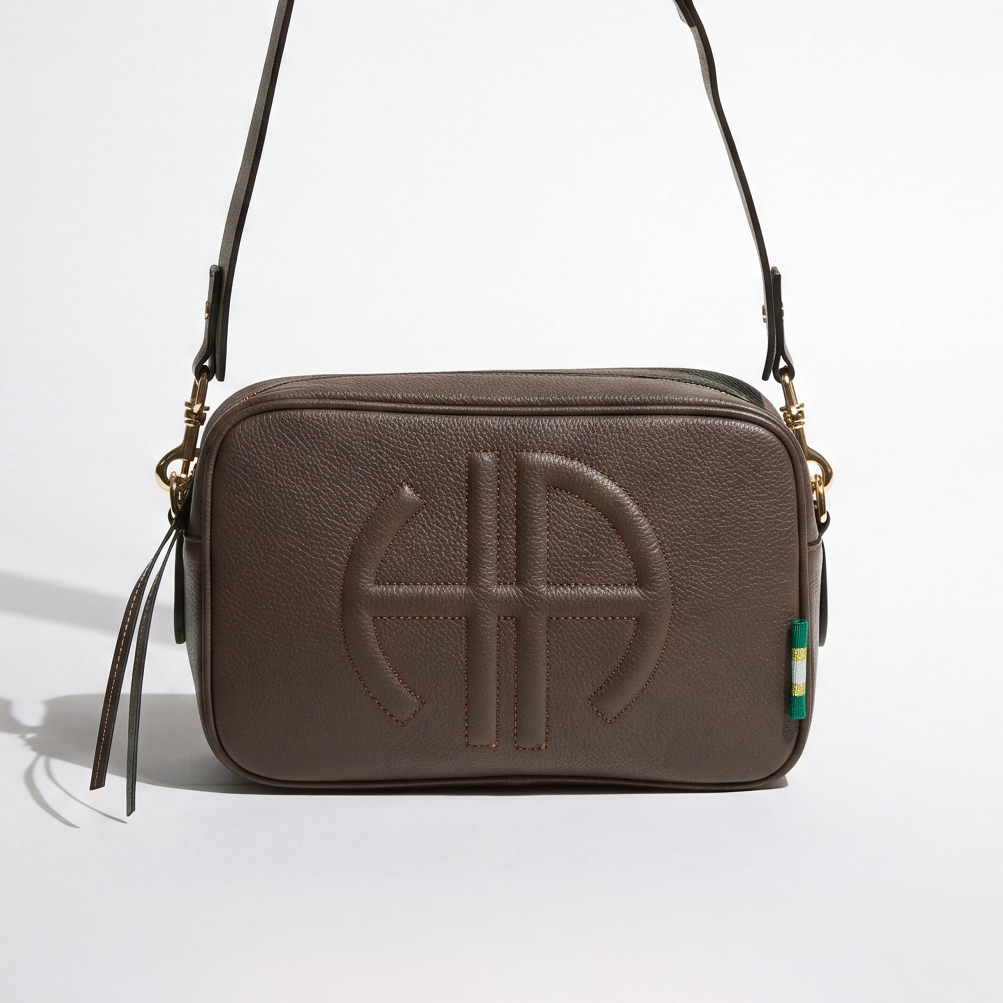 Milano Shoulder Bag Chocolate Main image