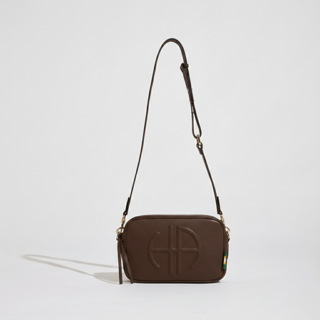 Bundle: Milano Shoulder Bag - Chocolate (2 Straps)