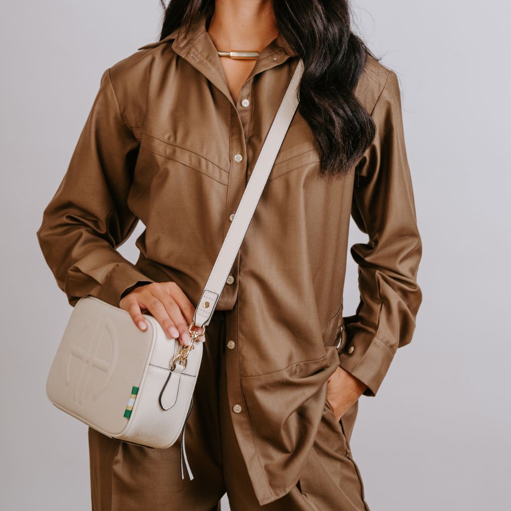 Bag Shoulder Strap 25mm - Ivory