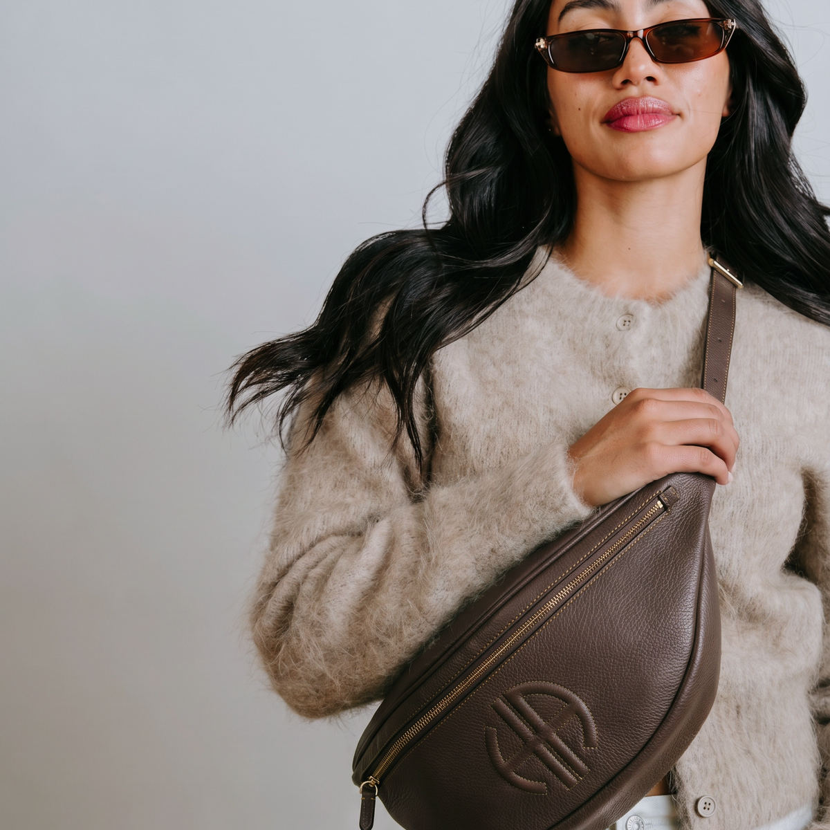 Venice Bum Bag Chocolate