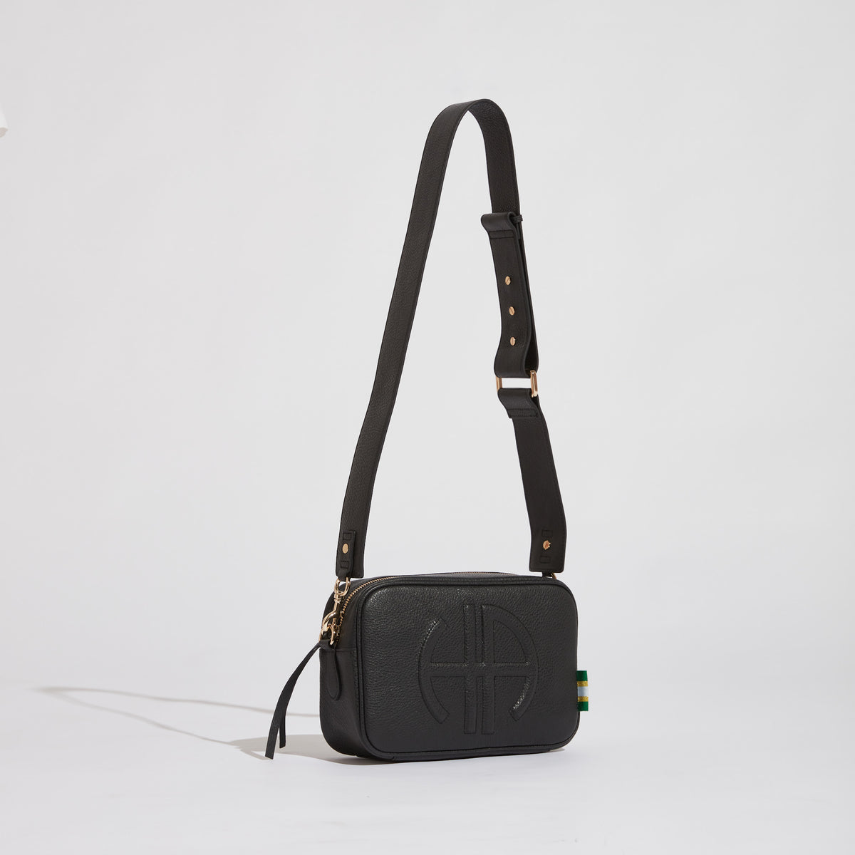 Bundle: Milano Shoulder Bag - Black (2 Straps)